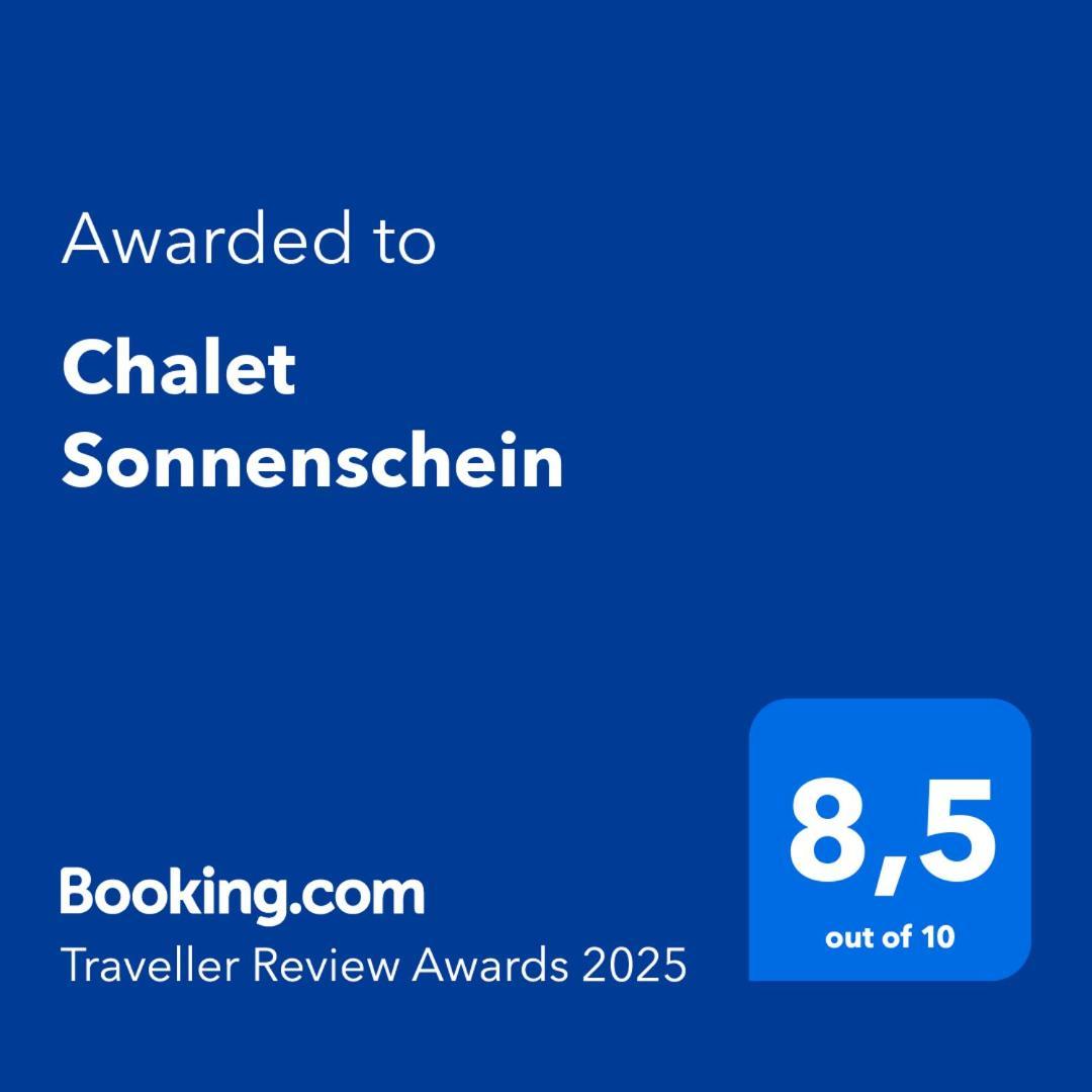Chalet Sonnenschein بريدين المظهر الخارجي الصورة